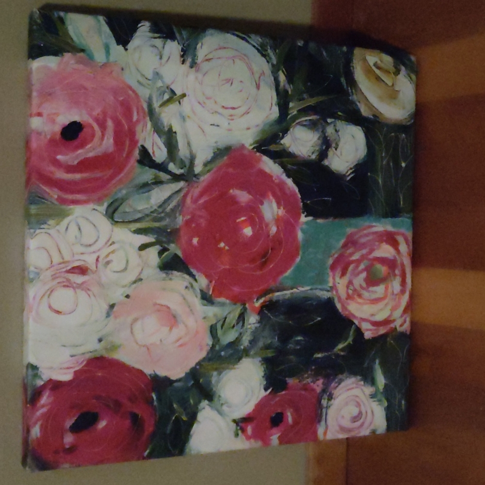 Floral wall art